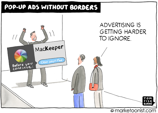 pop-up ads
