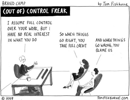 out of) control freak - Marketoonist