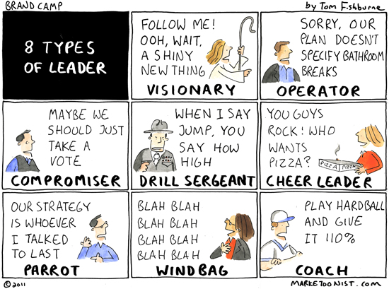 Image result for leadership cartoon