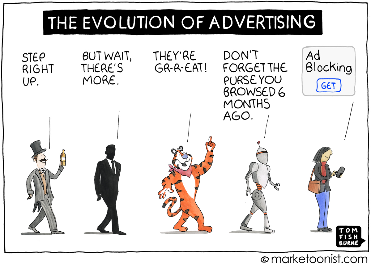 the evolution of advertising