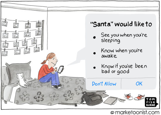 Consumer Privacy cartoon
