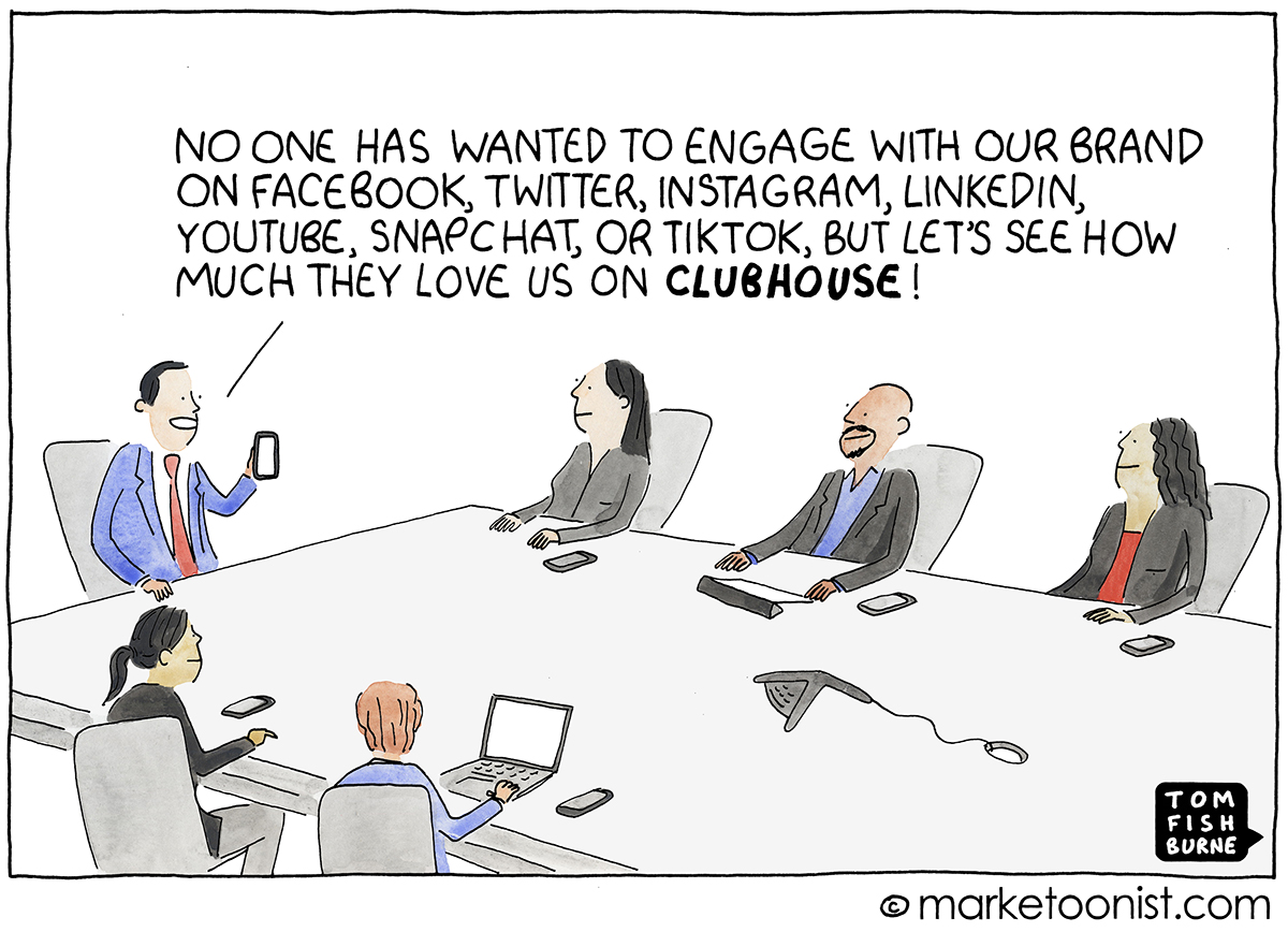 social media - Marketoonist | Tom Fishburne