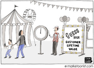 Customer Lifetime Value cartoon
