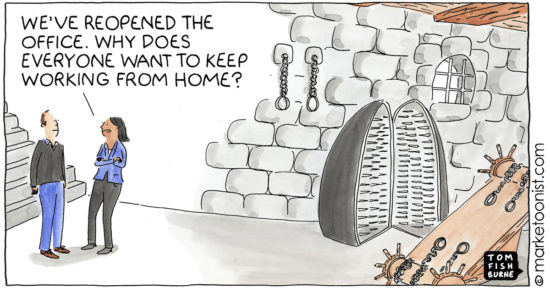 Back to the Office cartoon