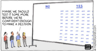 Decisions, Decisions cartoon