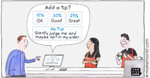 Tip Creep, Tip-flation, and Tip Fatigue cartoon