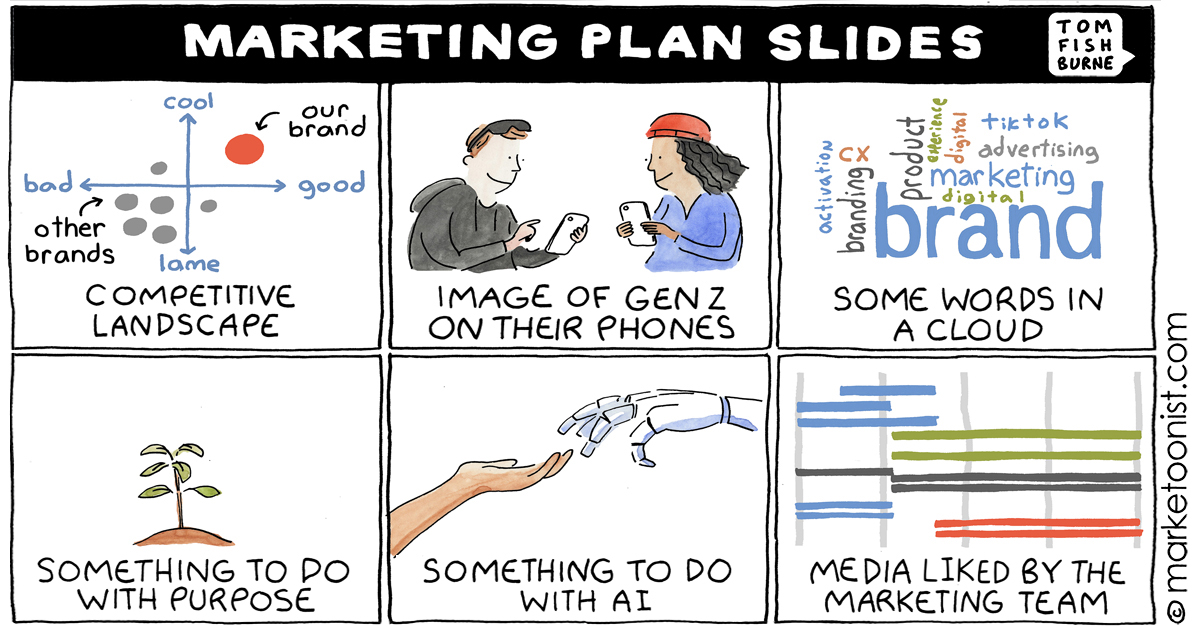 Marketing Planning cartoon
