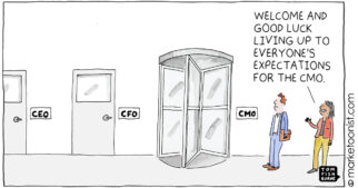 The CMO Role cartoon