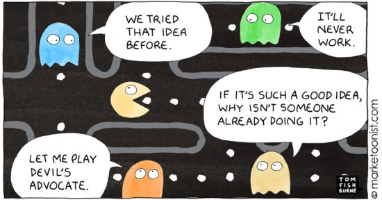 Navigating Innovation cartoon