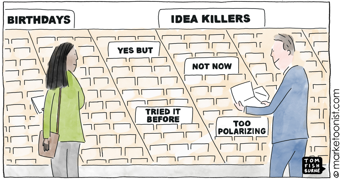 Idea Killers cartoon