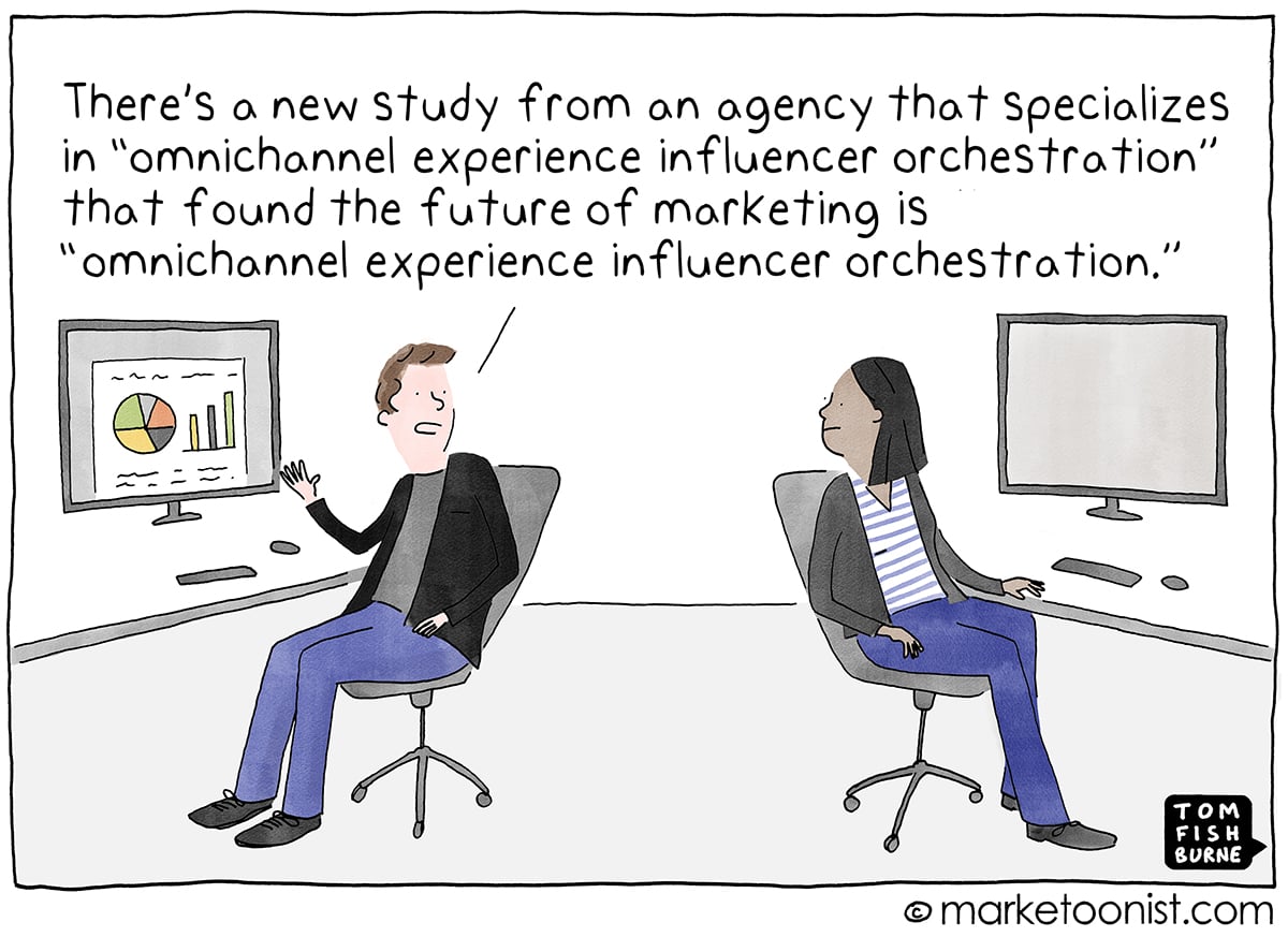 New Self-Serving Study cartoon