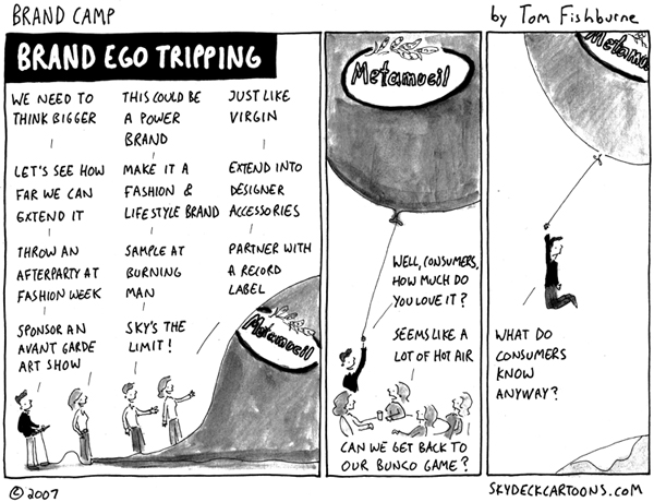 brand ego tripping - Marketoonist | Tom Fishburne